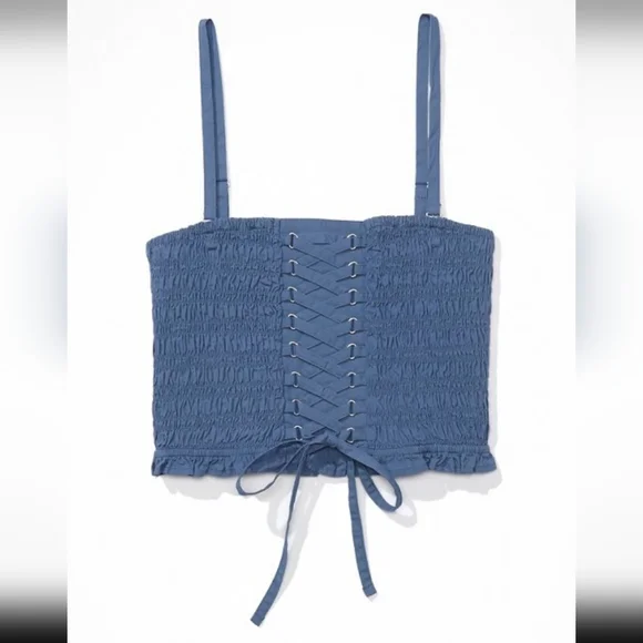 AE Lace-Up Tube Top - Picture 6 of 8